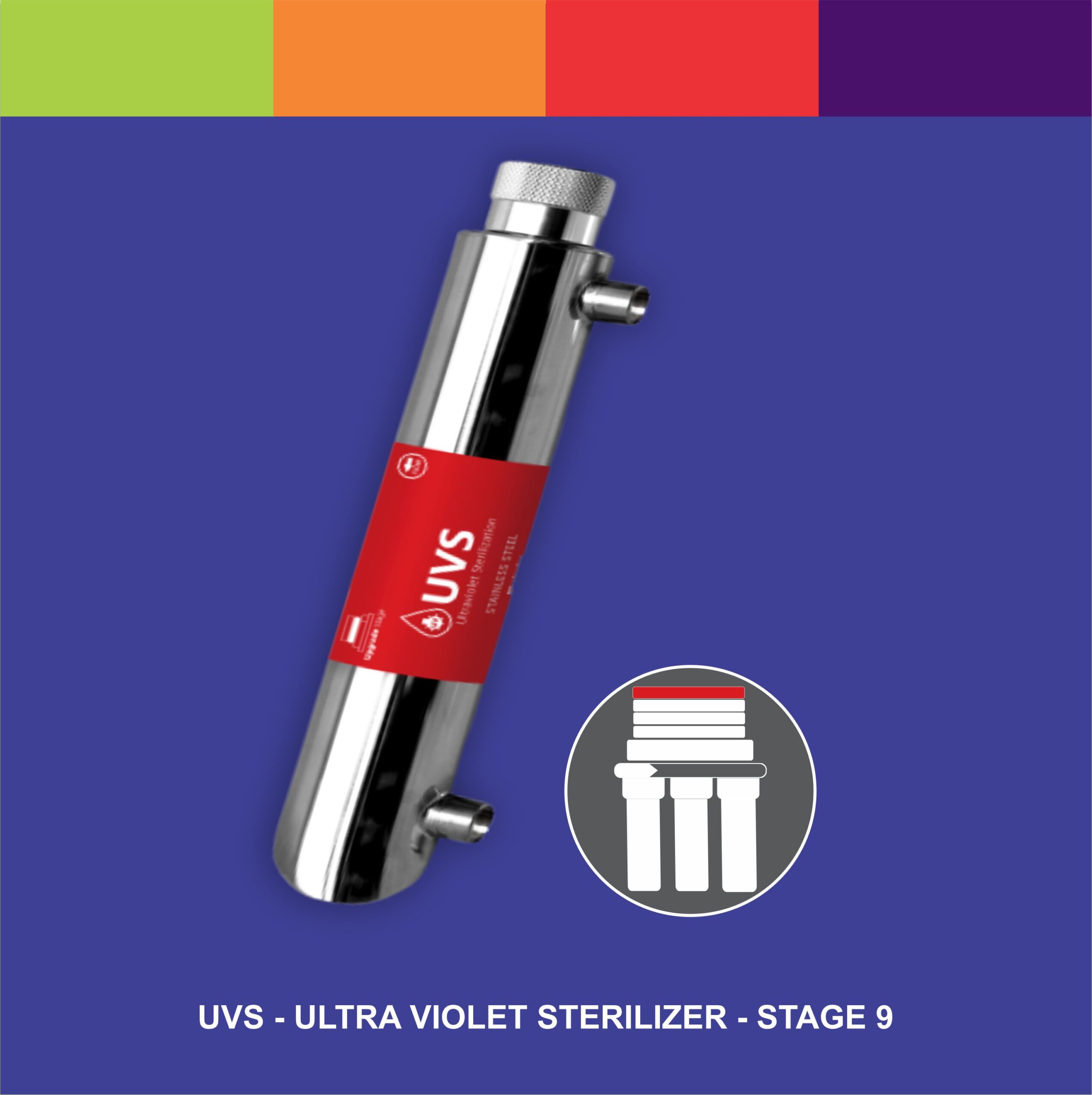 uvs ultraviolet for ro plant